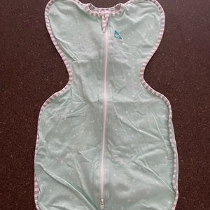 Size small zipper swaddle